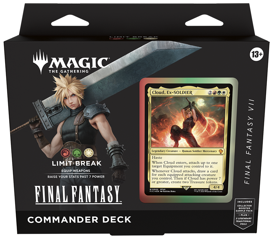 Magic: The Gathering - Universes Beyond - Final Fantasy - Commander Deck - Limit Break