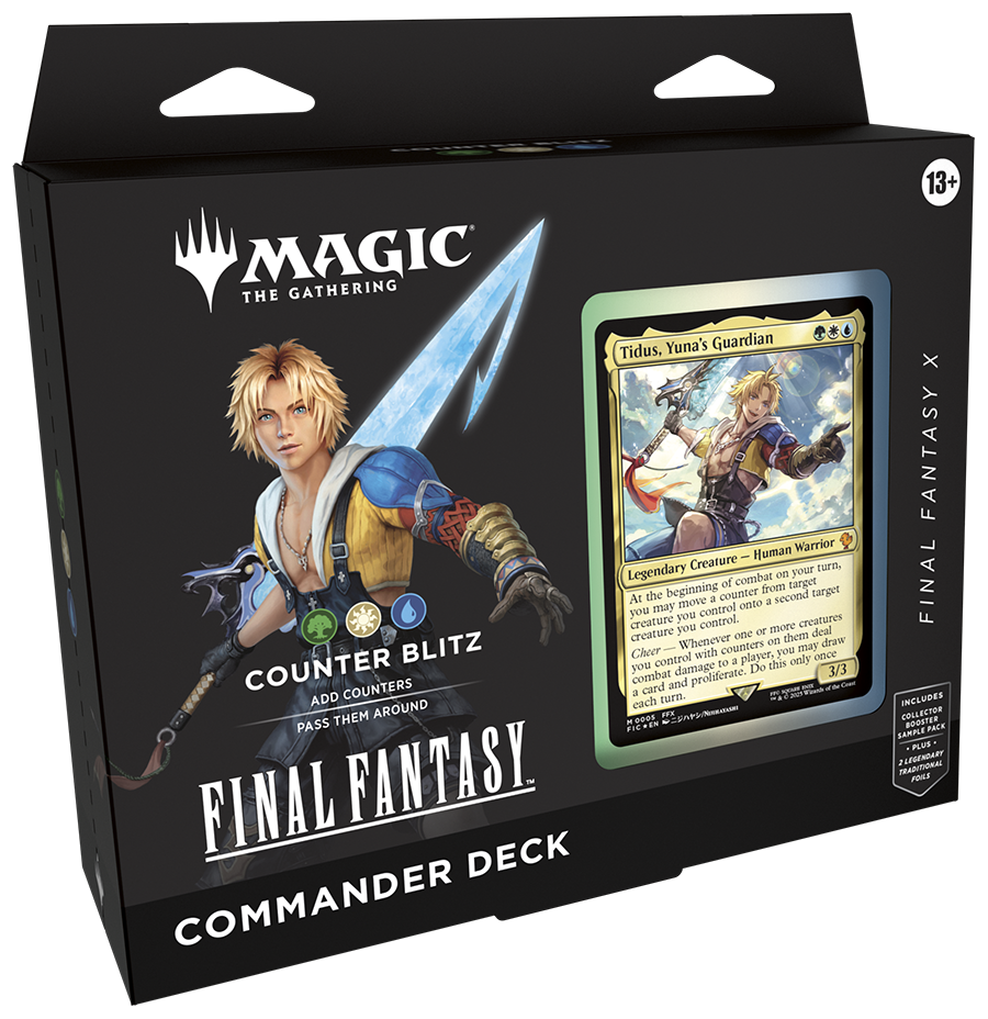 Magic: The Gathering - Universes Beyond - Final Fantasy - Commander Deck - Counter Blitz