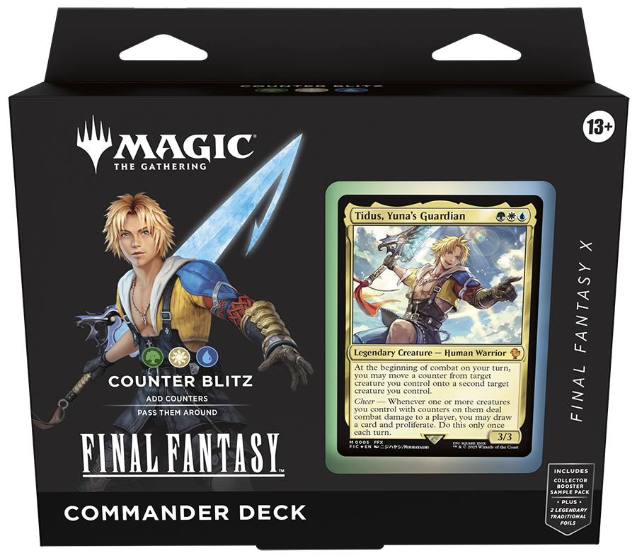 Magic: The Gathering - Universes Beyond - Final Fantasy - Commander Deck - Counter Blitz