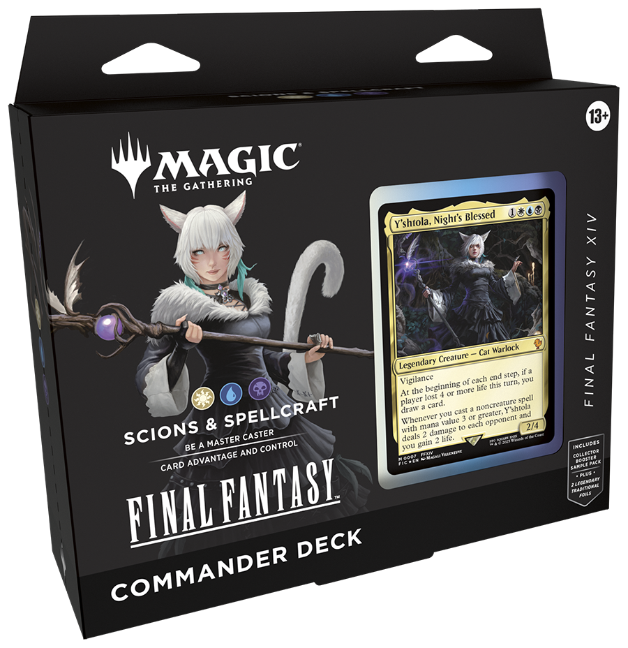 Magic: The Gathering - Universes Beyond - Final Fantasy - Commander Deck - Scions &amp; Spellcraft