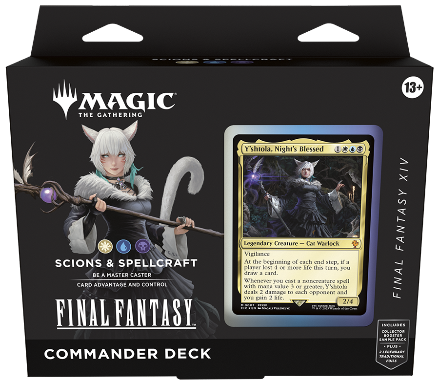 Magic: The Gathering - Universes Beyond - Final Fantasy - Commander Deck - Scions &amp; Spellcraft